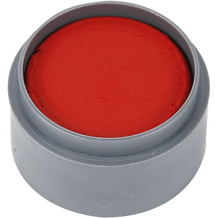 Kasvoväri Grimas, kirkas punainen, 15ml/ 1 tb