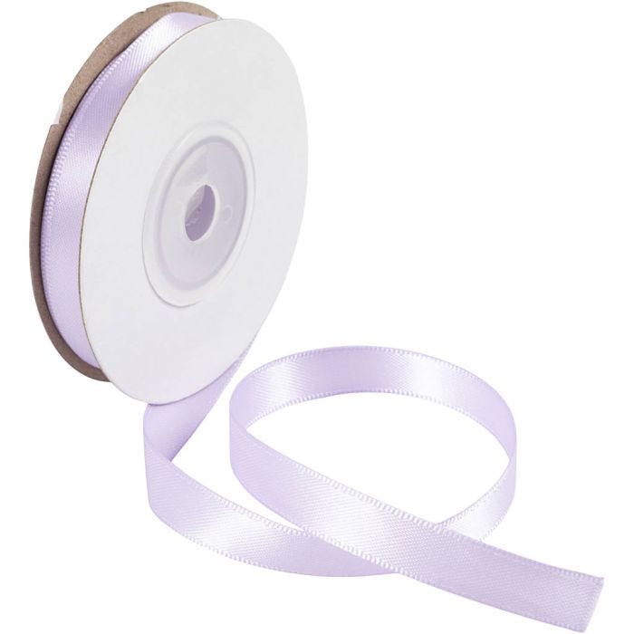 Satiininauha, 10 mm, violetti, 30m/ 1 rll