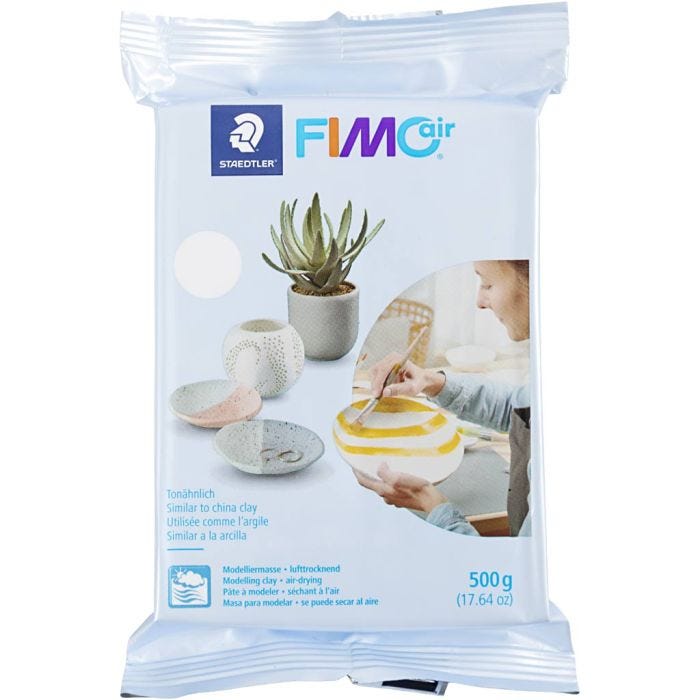 FIMO® Air, valkoinen, 500 g/ 1 pkt