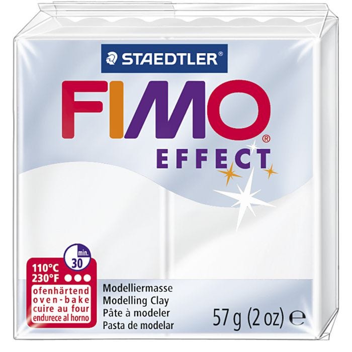 FIMO® Effect, translucent, 57 g/ 1 pkt