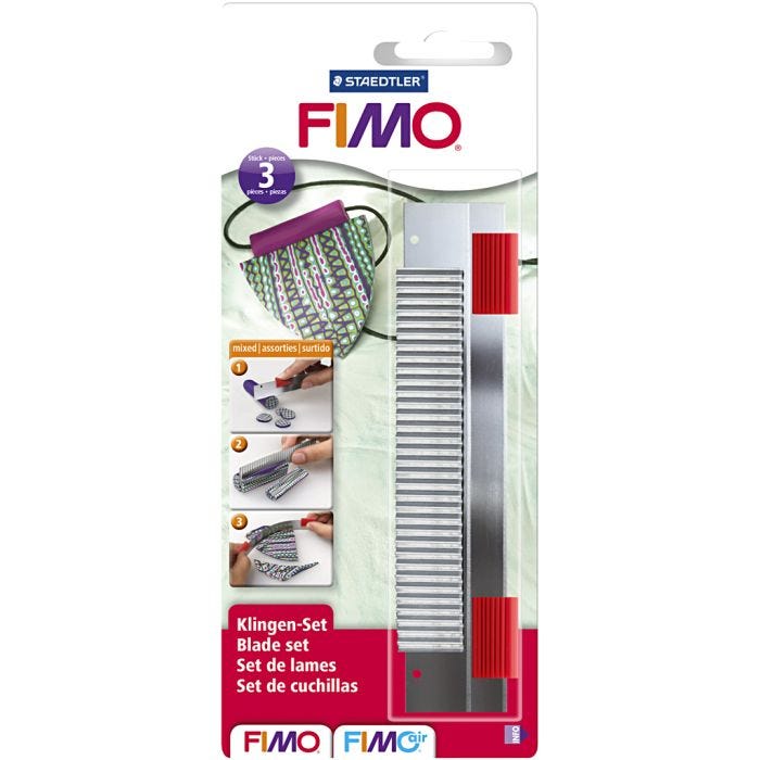FIMO® Teräpakkaus, 3 kpl/ 1 pkt