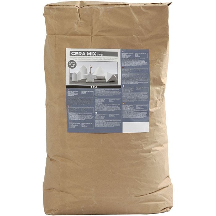 Cera-Mix Super Valumassajauhe, valkoinen, 25 kg/ 1 pkt