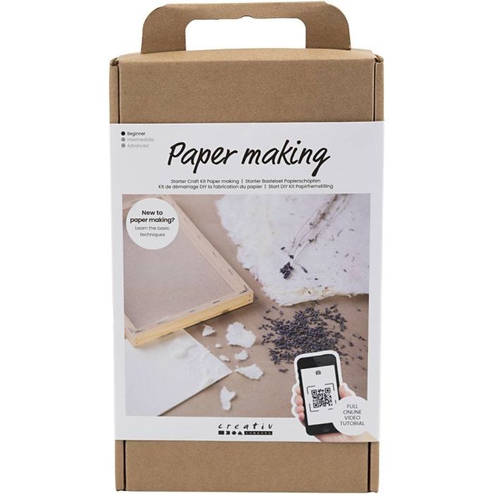Aloituspakkaus Paperinvalmistus, 1 pkk/ 1 pkt