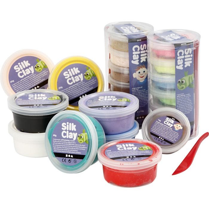 Silk Clay®, värilajitelma, 22 tb/ 1 pkt