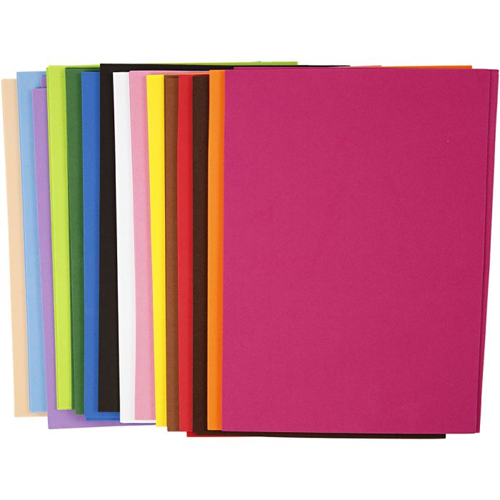 Softis, A4, arkki 210x297 mm, paksuus 2 mm, 30 laj/ 1 pkt