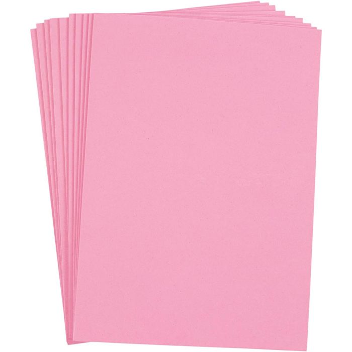 Softis, A4, arkki 210x297 mm, paksuus 2 mm, rosa, 10 ark/ 1 pkt