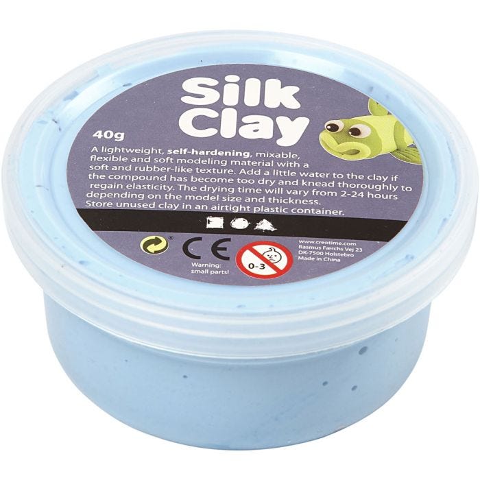 Silk Clay®, neonsininen, 40g/ 1 tb
