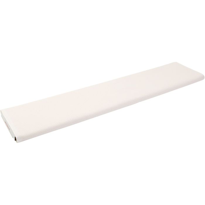 Aida-kangas, Lev: 60 cm, 24 ruutua per 10 cm, valkoinen, 3 m/ 1 pkt