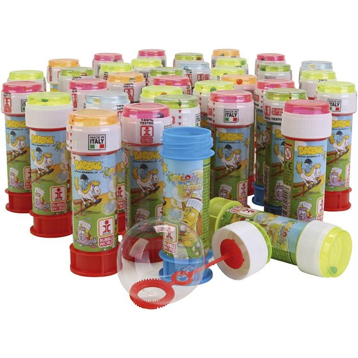 Saippuakuplat, 36x60 ml/ 1 pkt
