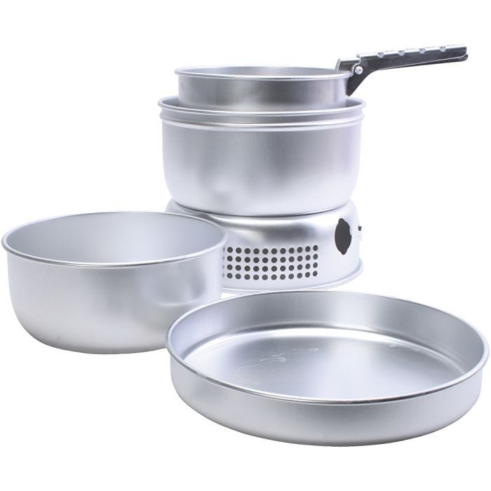 Trangia-setti, 1 set