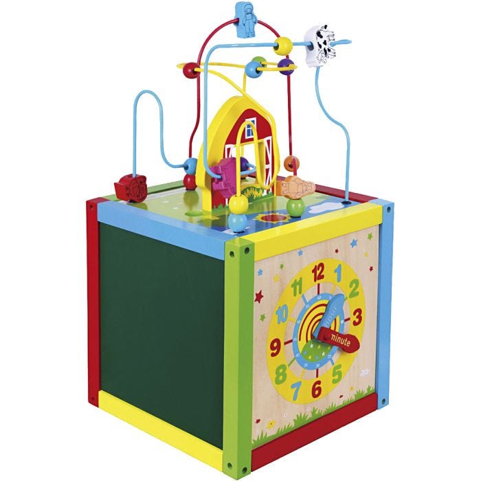VIGA 5-in-1 leikkitaso, 30x30x55 cm, 1 kpl