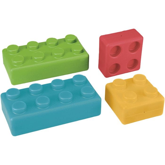 Isot Puolipehmeät Palikat, 30 osaa/ 1 set