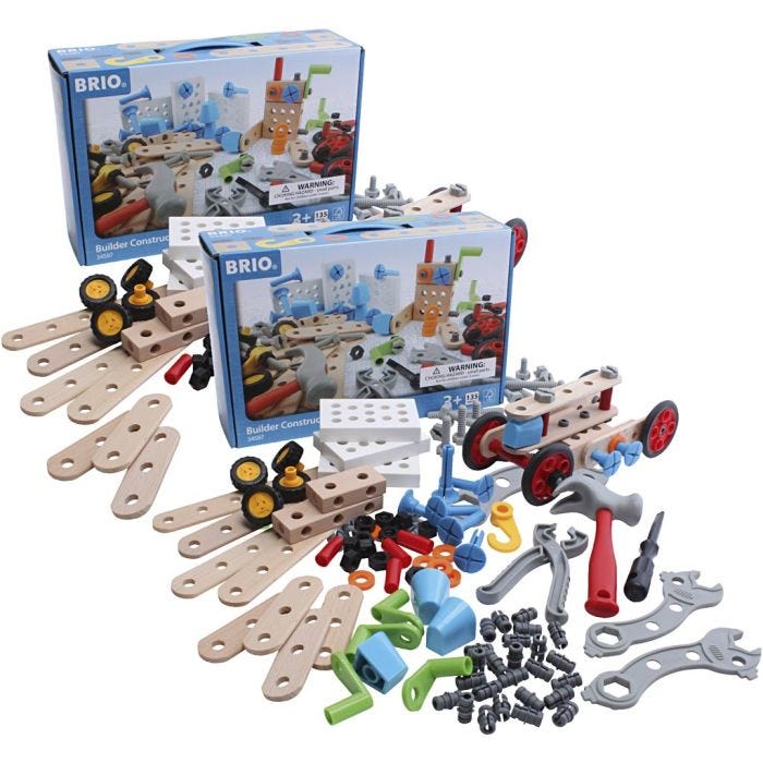 BRIO Rakennussetti, 270 kpl/ 1 set
