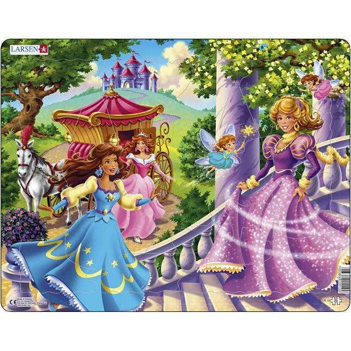 Palapeli, koko 28,5x36,5 cm, 24 kappaletta, 1 kpl