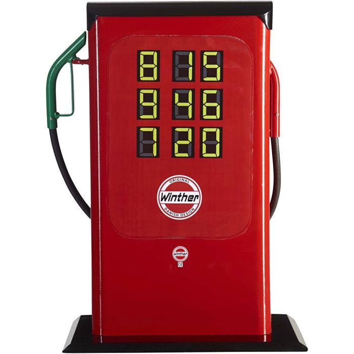 Winther Challenge -bensiinipumppu, 71 cm, 50 cm, 32 cm, 1 kpl