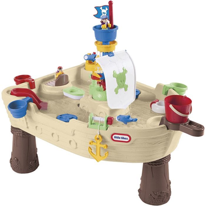 Little Tikes Merirosvolaiva, Kork. 74 cm, Pit. 99 cm, 1 kpl