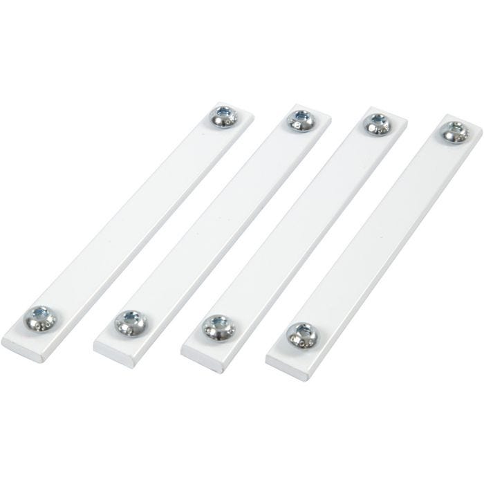 Kartonkitelineiden asennussetti, 100 mm, 30 mm, 1 set
