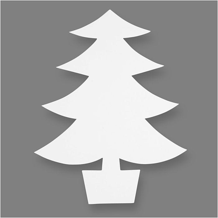 Kartonkikuuset, Kork. 21,5 cm, Lev: 16,5 cm, 230 g, valkoinen, 25 kpl/ 1 pkt