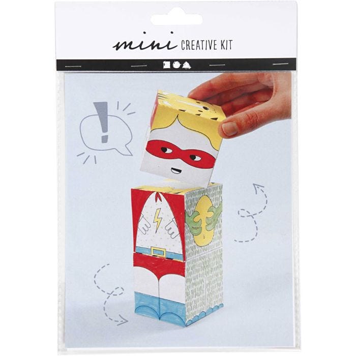 Askartelusetti Mini, Monsterit ja robotit, 1 pkk/ 1 pkt