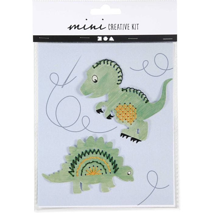 Askartelusetti Mini, dinosaurus, 1pkk/ 1 pkt
