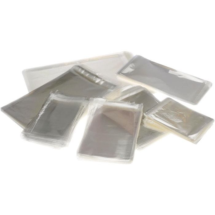 Sellofaanipussilajitelma, Kork. 12,9-31,2 cm, Lev: 9,7-22,5 cm, paksuus 25 my, 1400 kpl/ 1 pkt