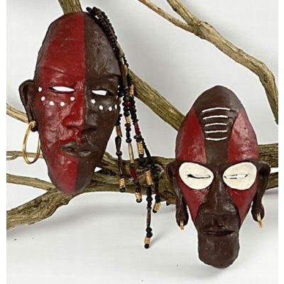 Afrikkalaiset heimonaamiot