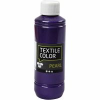 Textile Color Pearl, helmiäinen, violet, 250 ml/ 1 pll