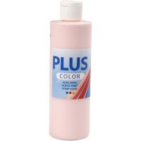 Plus Color- askartelumaali, soft pink, 250 ml/ 1 pll