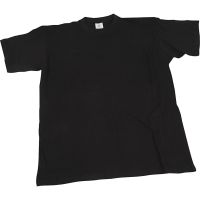 T-paidat, Lev: 59 cm, koko X-large , O-aukkoinen, musta, 1 kpl