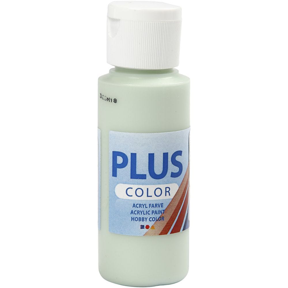 Plus Color- askartelumaali, keväänvihreä, 60 ml/ 1 pll